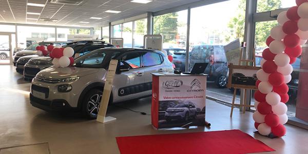 Citroën Toulon showroom exposition