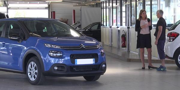 Citroën Toulon showroom exposition